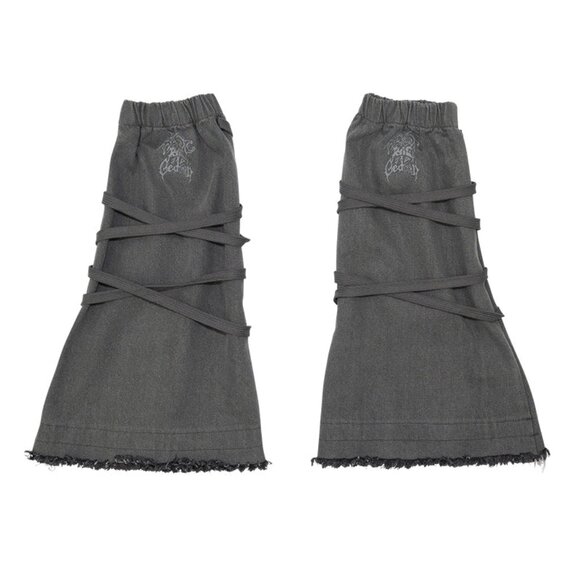 ACDC Rag x Gedraji Cryptid Corpse Dark Grey Leg Warmer - Picture 4 of 6